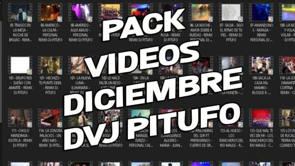 Pack Videos Diciembre Dvj Pitufo