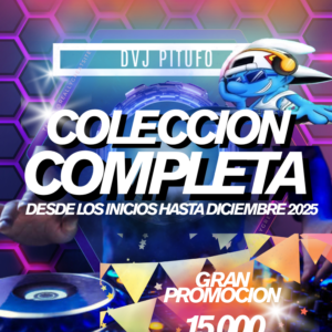 COLECCION COMPLETA - DVJ PITUFO - DESDE LOS INICIOS HASTA DICIEMBRE 2025